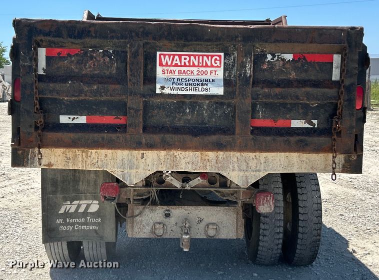 image for item EK4866 2001 Ford F650 Super Duty XL dump truck