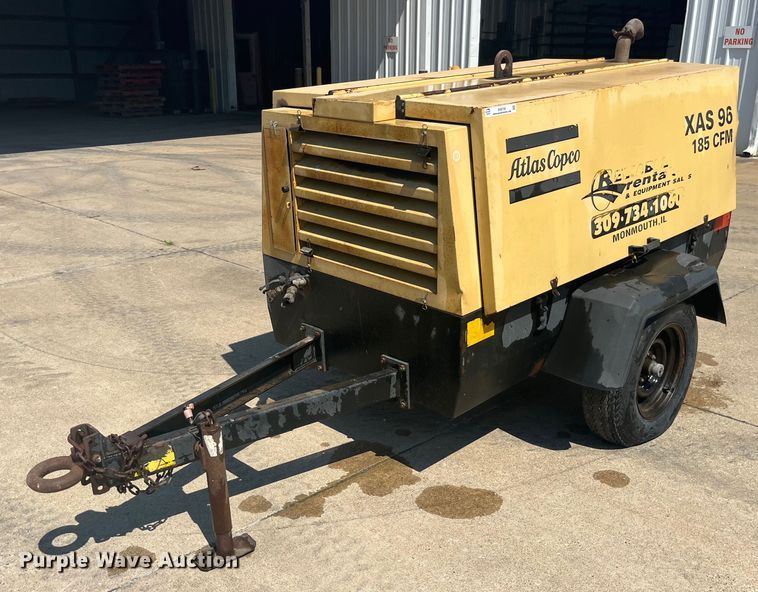 image for item EK8705 2000 Atlas Copco XAS 96 JD air compressor