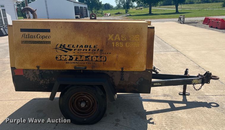 image for item EK8705 2000 Atlas Copco XAS 96 JD air compressor