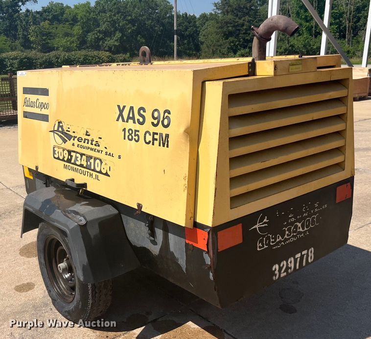 image for item EK8705 2000 Atlas Copco XAS 96 JD air compressor