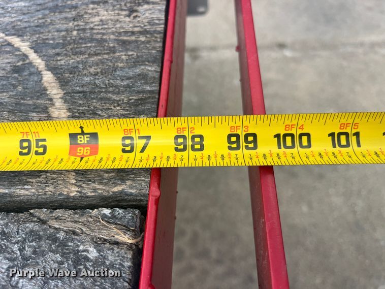 image for item EK8709 1992 Shop built grapple crane trailer