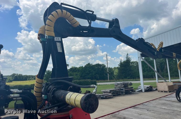 image for item EK8709 1992 Shop built grapple crane trailer