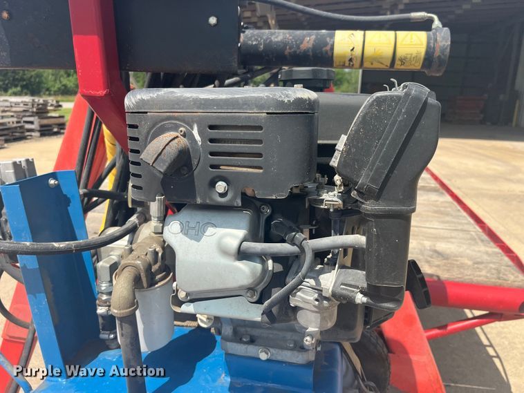 image for item EK8709 1992 Shop built grapple crane trailer