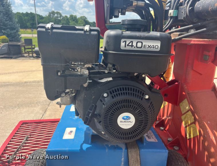 image for item EK8709 1992 Shop built grapple crane trailer