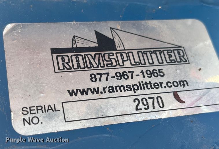 image for item EK8709 1992 Shop built grapple crane trailer