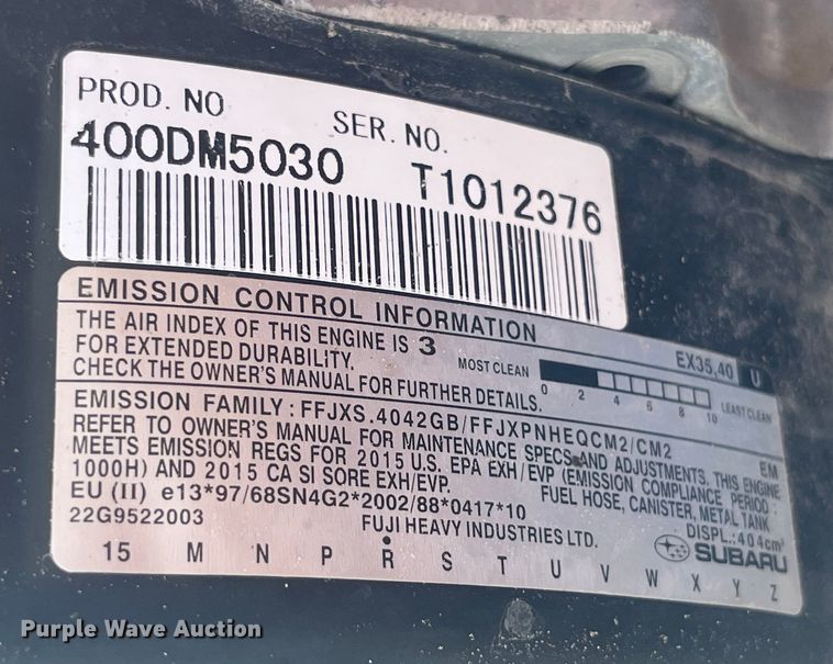 image for item EK8709 1992 Shop built grapple crane trailer