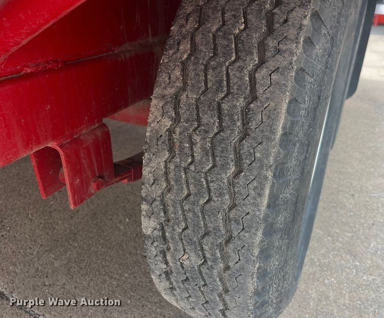 image for item EK8709 1992 Shop built grapple crane trailer