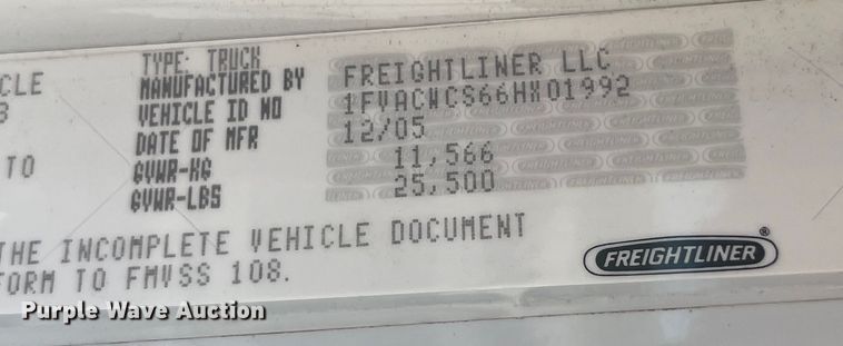 image for item EK8710 2006 Freightliner  Business Class M2 Crew Cab utility / service truck