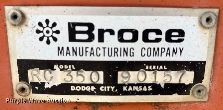 image for item EK8711 2000 Broce RC 350 broom