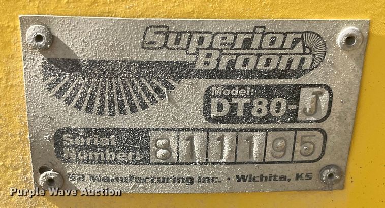 image for item EK8712 Superior Broom DT80J broom