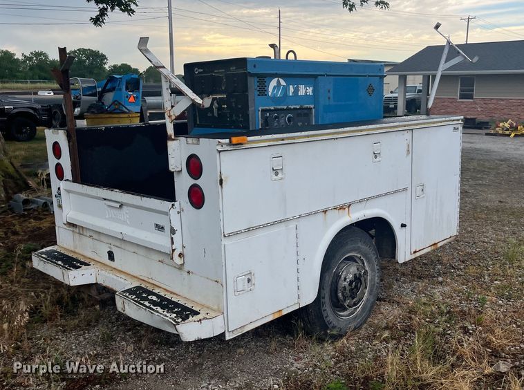 image for item EK8717 Shop built welding trailer