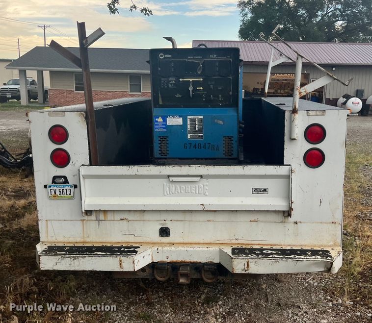 image for item EK8717 Shop built welding trailer