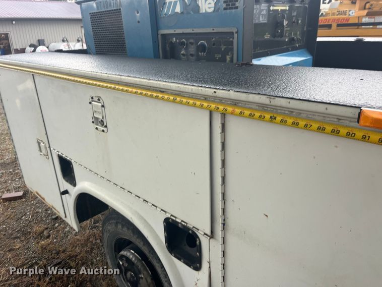 image for item EK8717 Shop built welding trailer