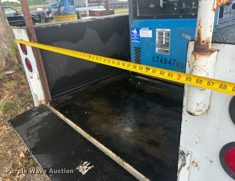 image for item EK8717 Shop built welding trailer