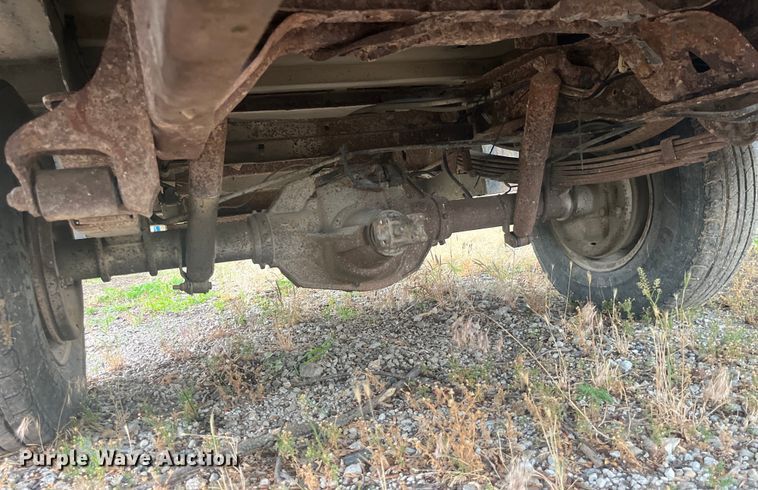 image for item EK8717 Shop built welding trailer