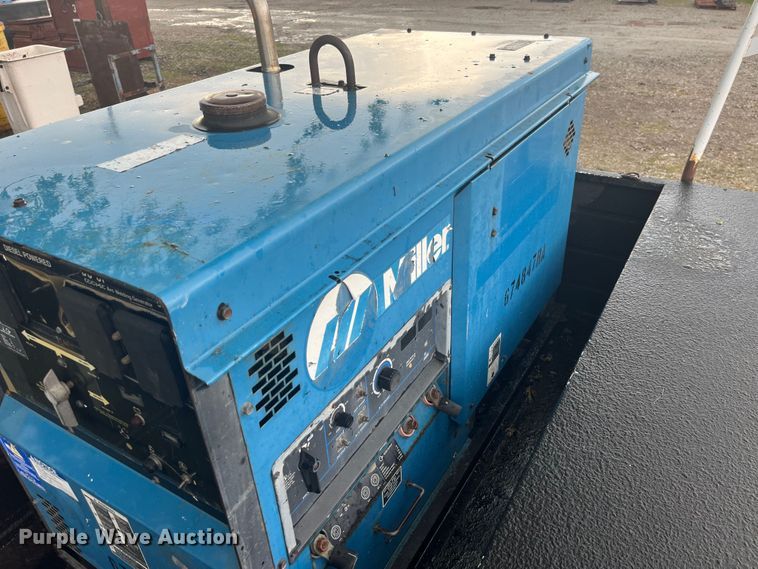 image for item EK8717 Shop built welding trailer