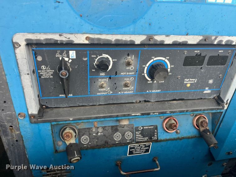 image for item EK8717 Shop built welding trailer