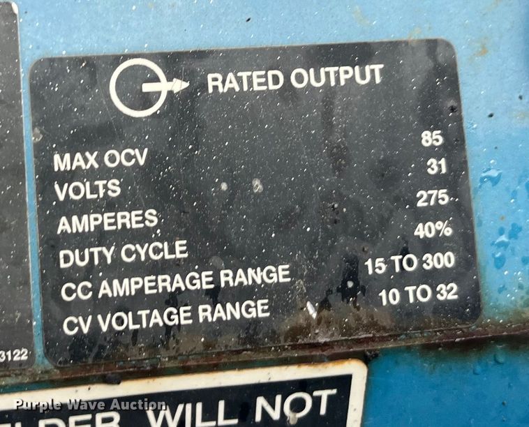 image for item EK8717 Shop built welding trailer