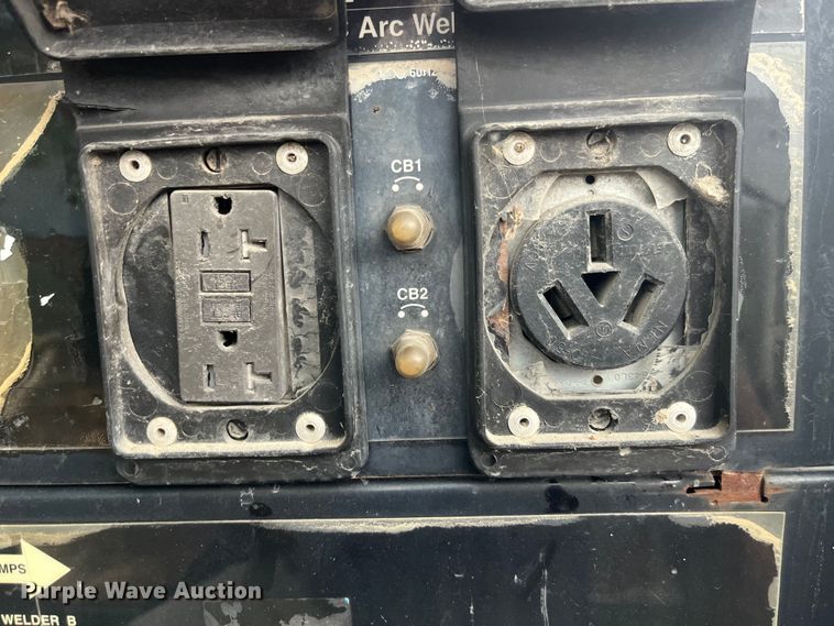 image for item EK8717 Shop built welding trailer