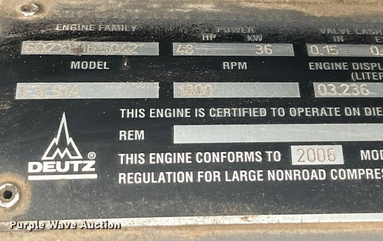 image for item EK8717 Shop built welding trailer