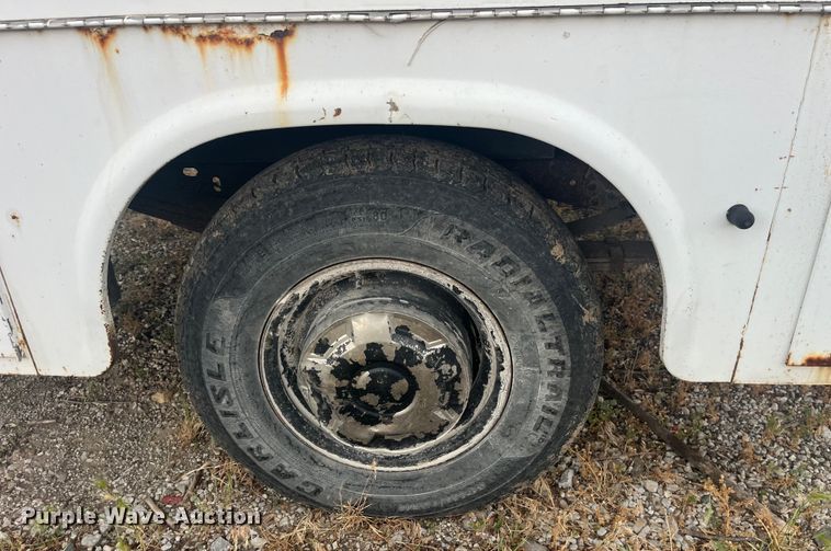 image for item EK8717 Shop built welding trailer