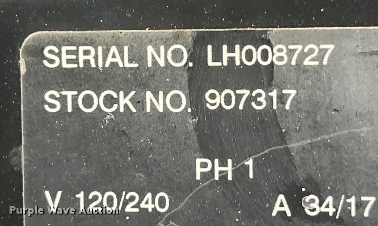 image for item EK8717 Shop built welding trailer