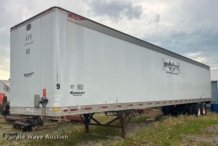 image for item EK8718 1997 Great Dane dry van trailer