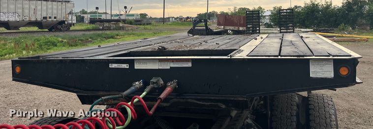 image for item EK8719 2018 Kaufman drop deck equipment trailer