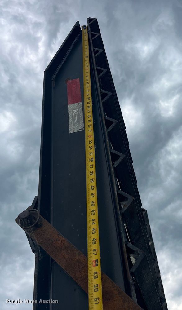 image for item EK8719 2018 Kaufman drop deck equipment trailer