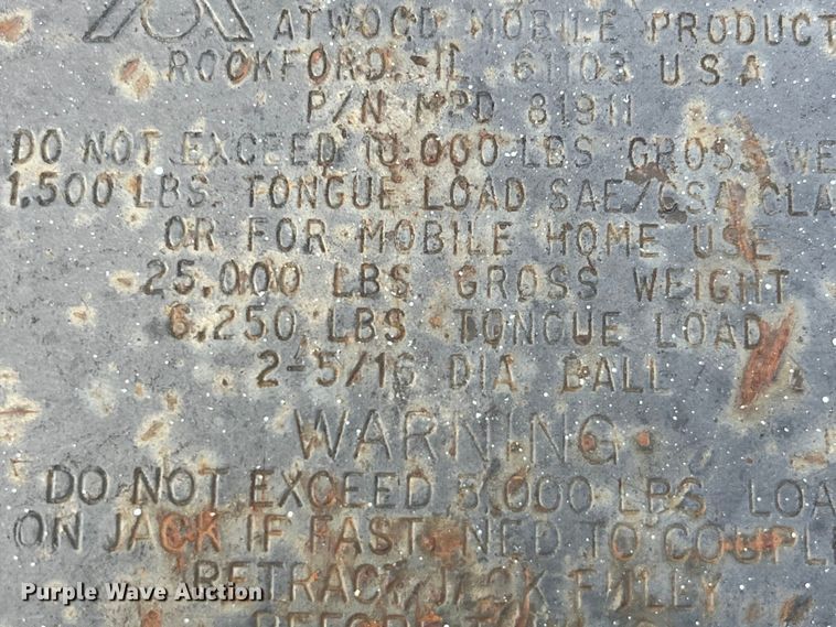 image for item EK8743 1998 Acton Jobsite trailer