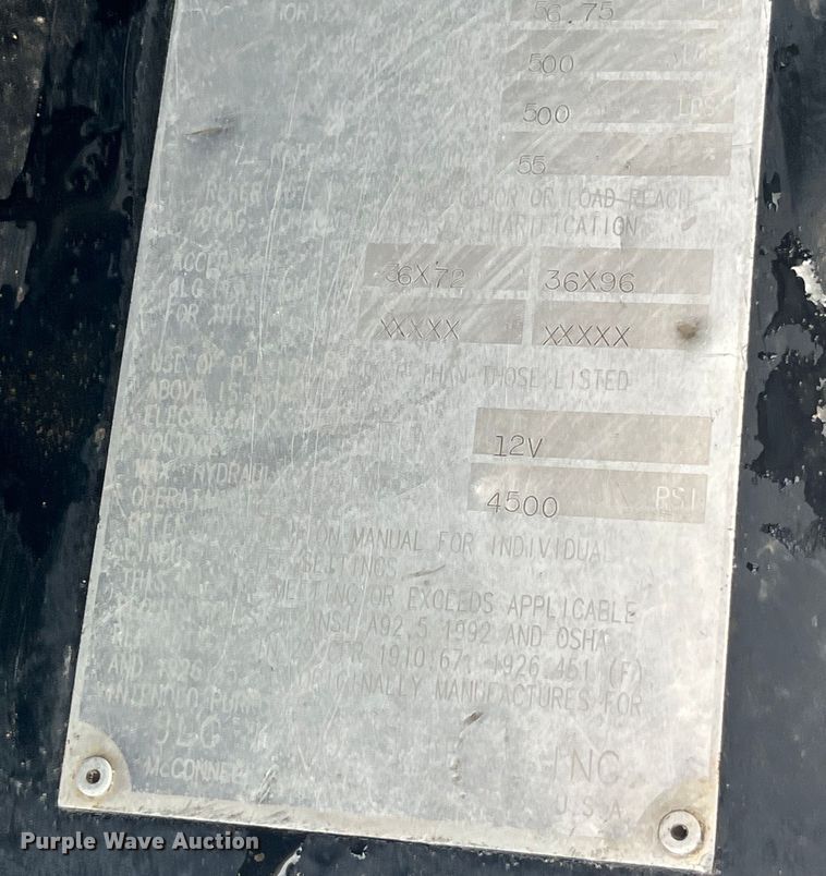 image for item EK8750 2002 JLG 660SJC boom lift