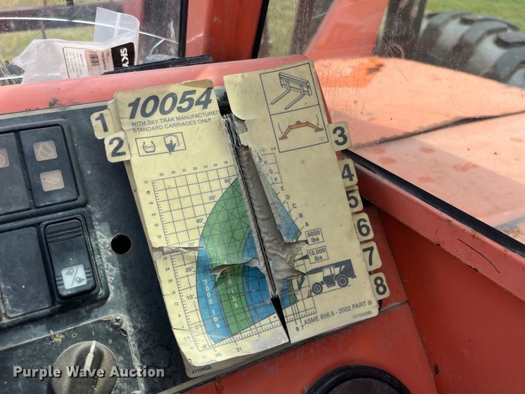 image for item EK8751 2005 Skytrak 10054 telehandler