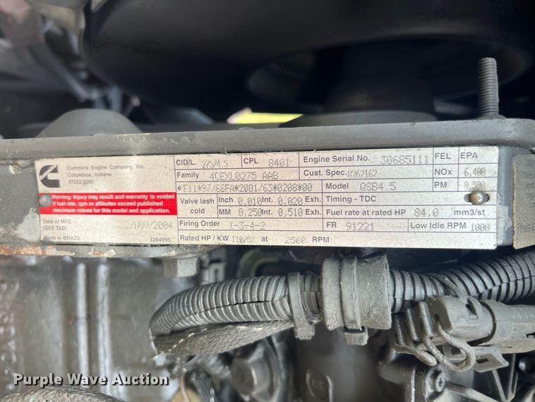 image for item EK8751 2005 Skytrak 10054 telehandler