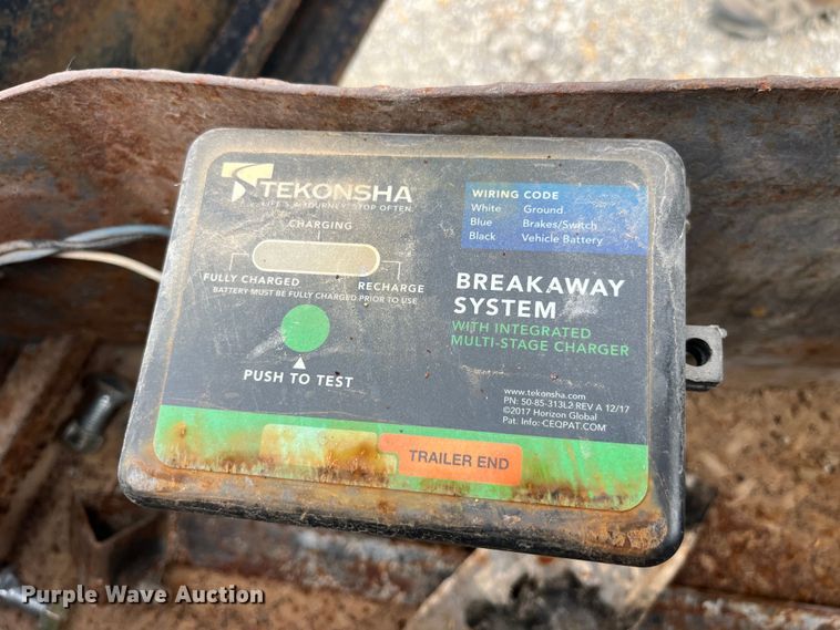 image for item EK8778 2004 Shop built equipment trailer