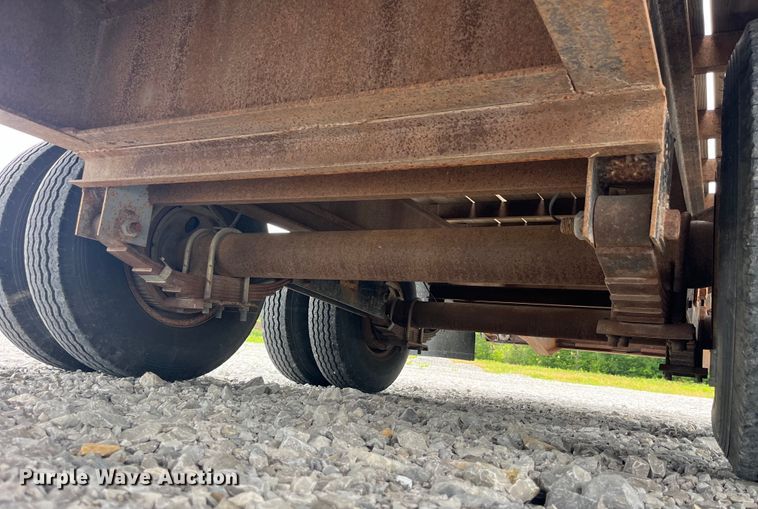 image for item EK8778 2004 Shop built equipment trailer