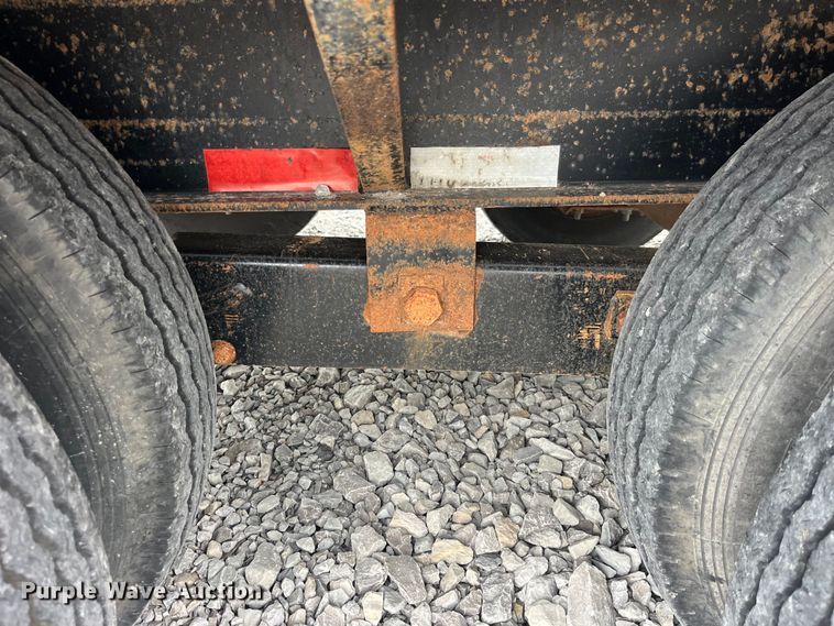 image for item EK8778 2004 Shop built equipment trailer