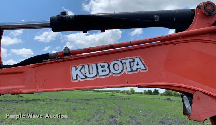 image for item JT9805 2017 Kubota U35-4 mini excavator