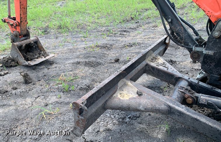 image for item JT9805 2017 Kubota U35-4 mini excavator