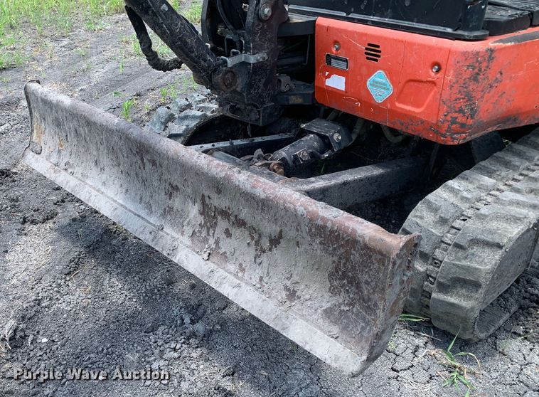 image for item JT9805 2017 Kubota U35-4 mini excavator