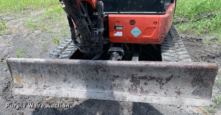 image for item JT9805 2017 Kubota U35-4 mini excavator