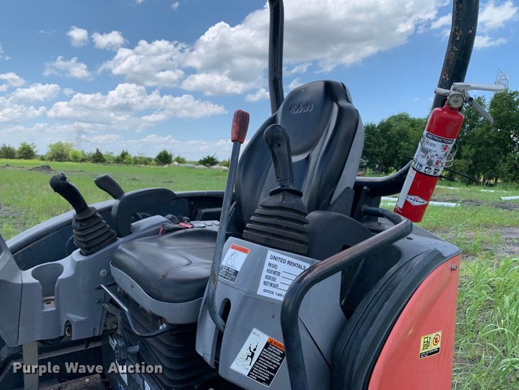 image for item JT9805 2017 Kubota U35-4 mini excavator