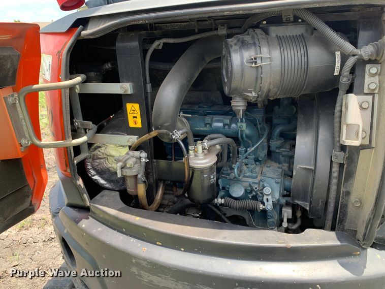 image for item JT9805 2017 Kubota U35-4 mini excavator