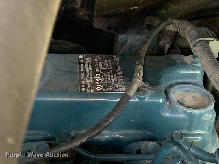 image for item JT9805 2017 Kubota U35-4 mini excavator