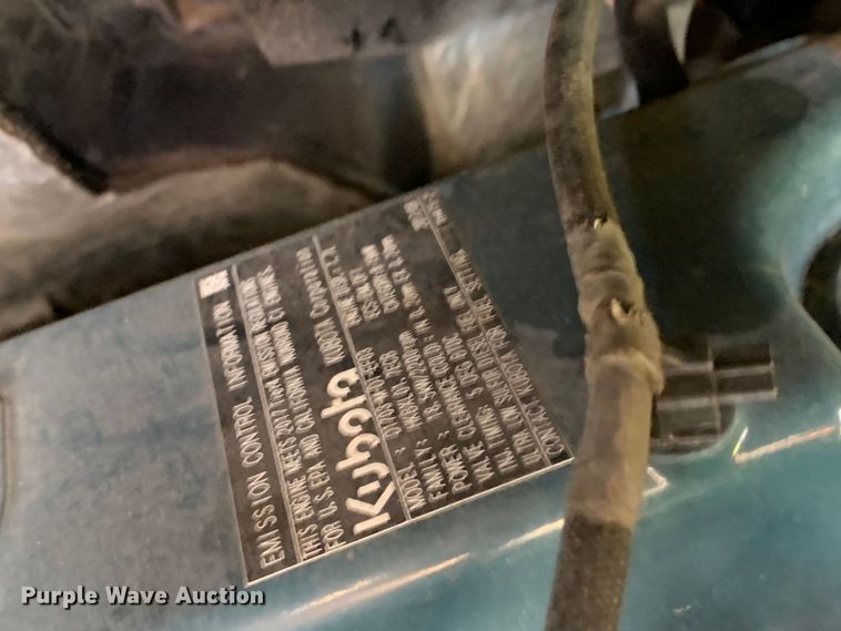 image for item JT9805 2017 Kubota U35-4 mini excavator