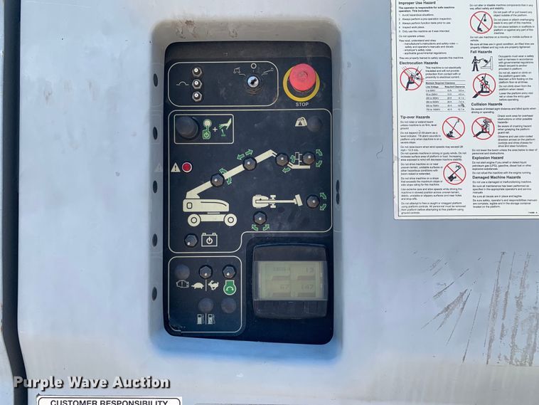 image for item JT9809 2014 Genie S-65 boom lift