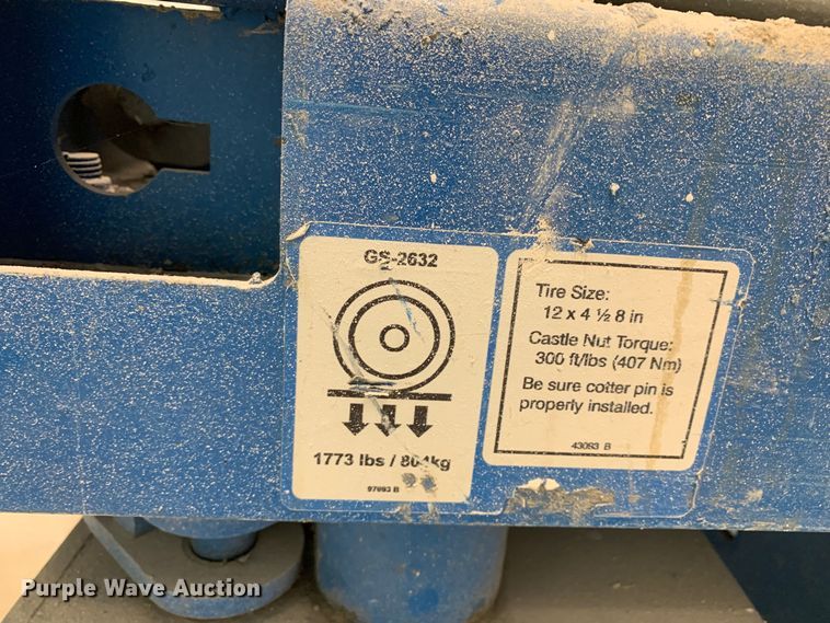 image for item JT9811 Genie GS-2632 scissor lift