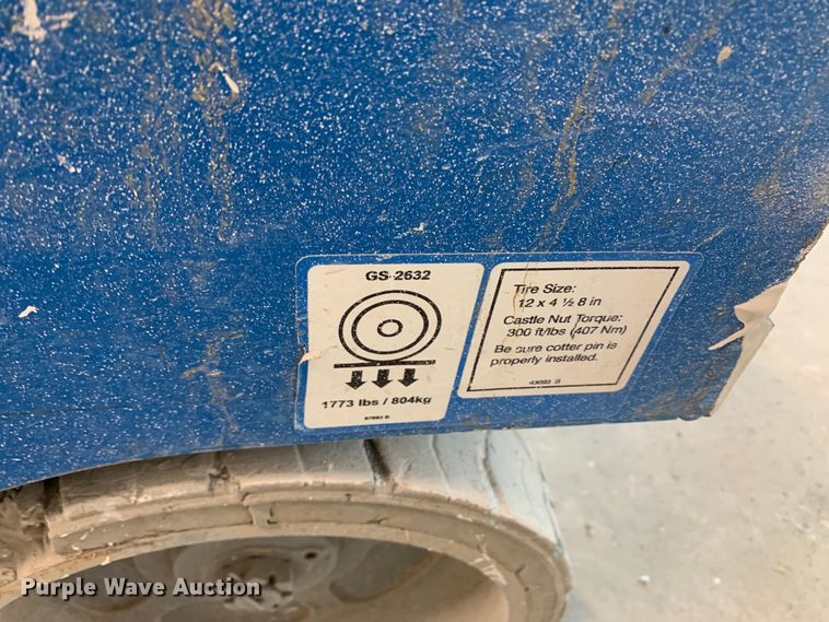 image for item JT9811 Genie GS-2632 scissor lift