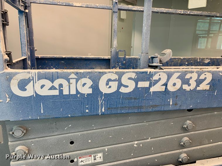 image for item JT9811 Genie GS-2632 scissor lift