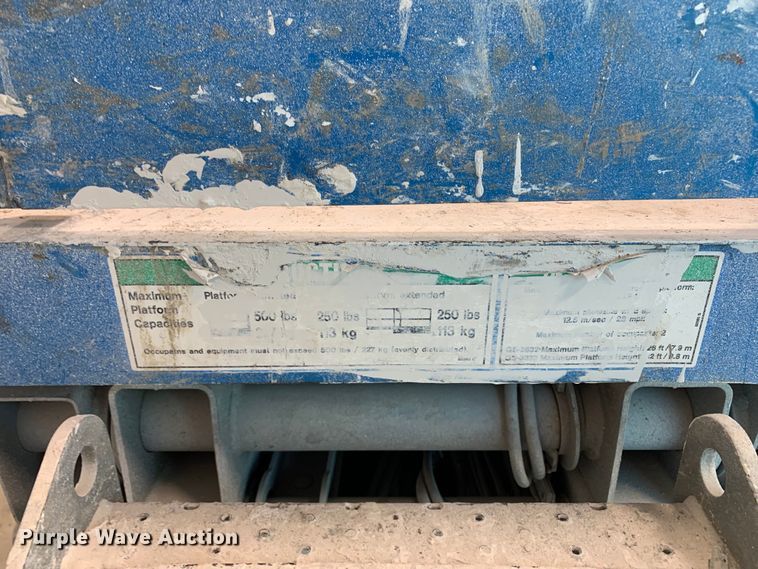 image for item JT9811 Genie GS-2632 scissor lift