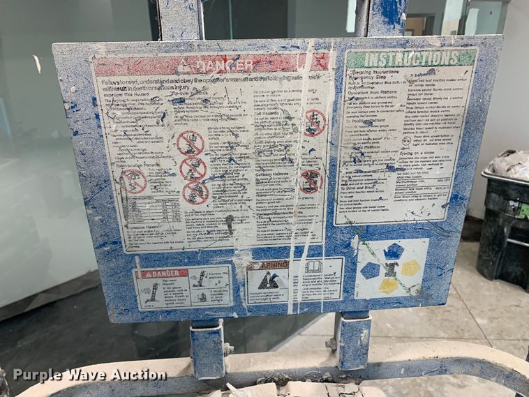 image for item JT9811 Genie GS-2632 scissor lift